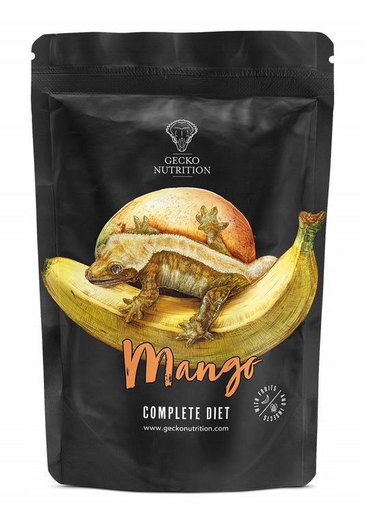 Gecko Nutrition Mango 100g - pokarm (papka) dla gekona