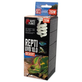 REPTI PLANET świetlówka kompaktowa UVB 10.0 26W do terrarium