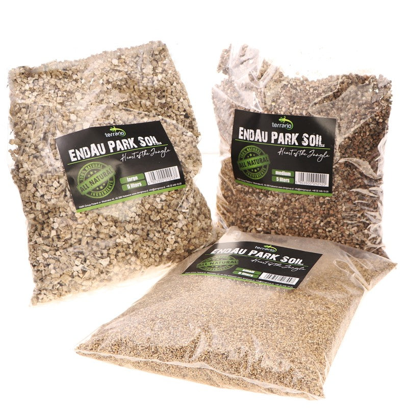 TERRARIO Endau Park Soil Medium 5L Wermikulit Podłoże Ściółka Inkubacja
