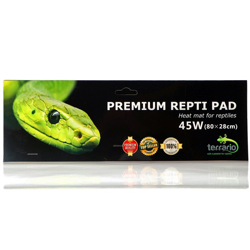 TERRARIO Premium Repti Pad 45W – Mata Grzewcza z Regulacją Mocy 80x28cm