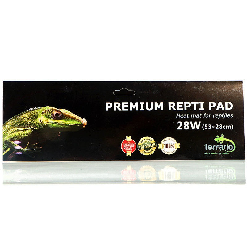 TERRARIO Premium Repti Pad 28W – Mata Grzewcza z Regulacją Mocy 53x28cm