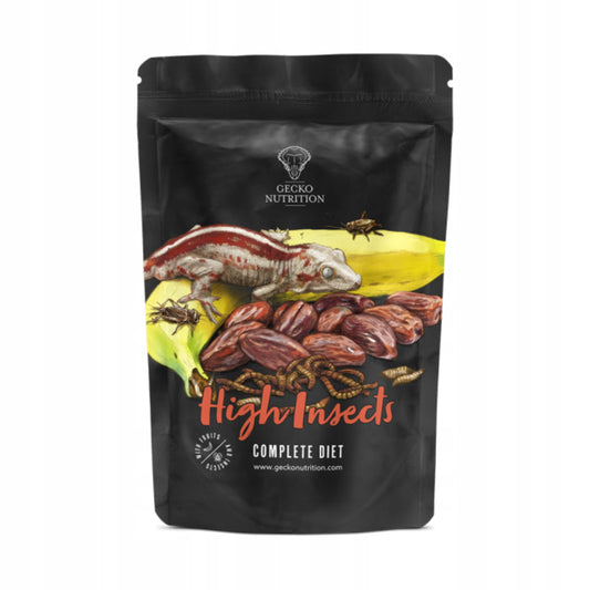Gecko Nutrition High Insects (owady) 250g - pokarm (papka) dla gekona