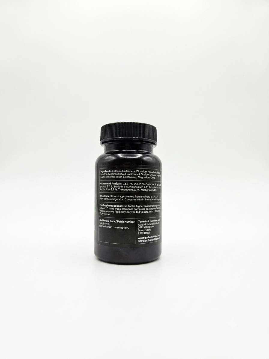 Gecko Nutrition CALCIUM PLUS Wapno i Witaminy 50g