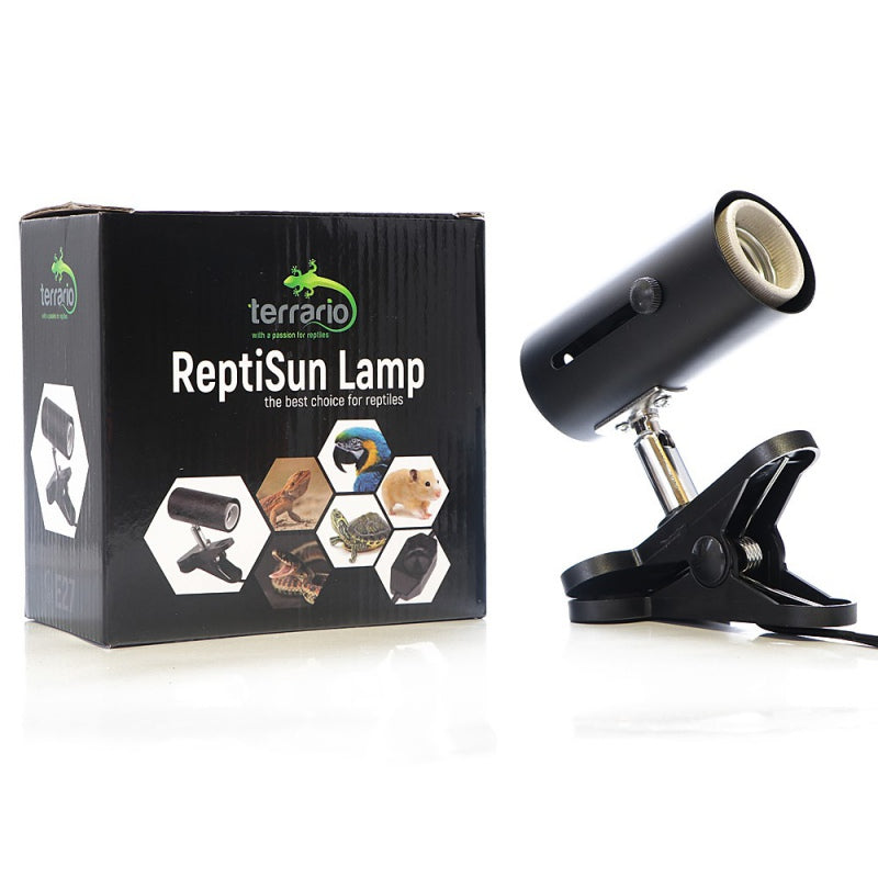 TERRARIO ReptiSun Lampa z Klipsem i Regulatorem Oprawka E27 200W