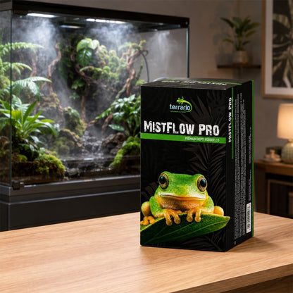 TERRARIO Mistflow Pro - Zamgławiacz Fogger do Terrarium Generator Mgły