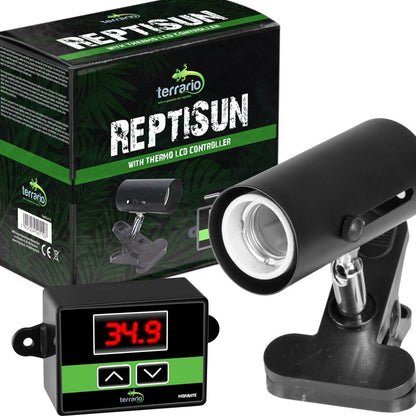 TERRARIO ReptiSun Temperature Control Lampa z Termostatem Sonda E27 Klips