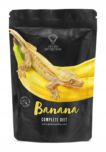 Gecko Nutrition Banana (banan) 100g - pokarm (papka) dla gekona
