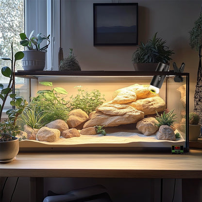 TERRARIO ReptiSun Temperature Control Lampa z Termostatem Sonda E27 Klips