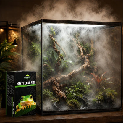 TERRARIO Mistflow Pro - Zamgławiacz Fogger do Terrarium Generator Mgły