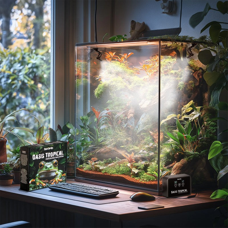 TERRARIO Oasis Tropical Zraszacz Automatyczny System Mgiełki Terrarium USB