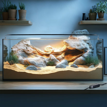 TERRARIO ReptoRay 18W Lampa LED do Terrarium 70cm Timer Programator