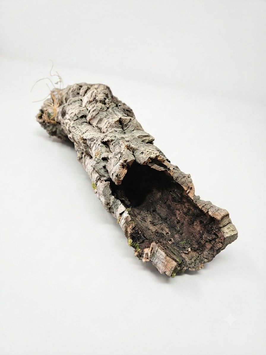 Tuba korkowa do terrarium ok. 41cm średnica otworu ok 6cm