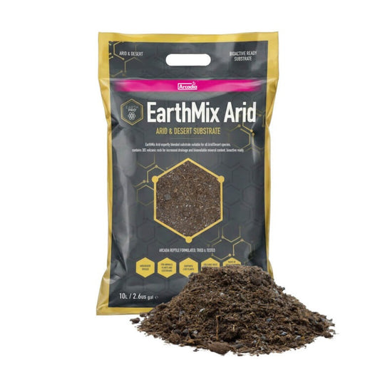 ARCADIA EarthMix Arid 10L Podłoże Bioaktywne Pustynne dla Gadów