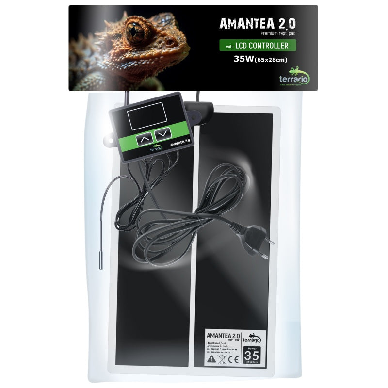 TERRARIO Amantea 35W Mata Grzewcza z Termostatem i Sondą 65x28cm