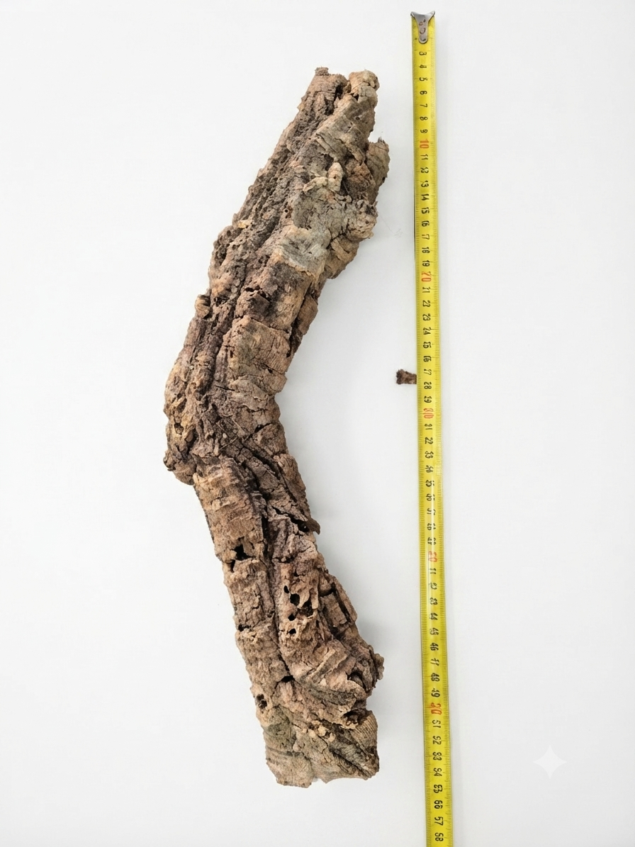 Tuba korkowa do terrarium ok. 45cm średnica otworu ok 4cm