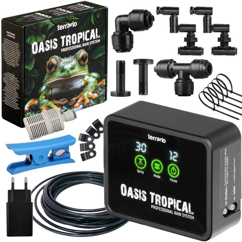 TERRARIO Oasis Tropical Zraszacz Automatyczny System Mgiełki Terrarium USB