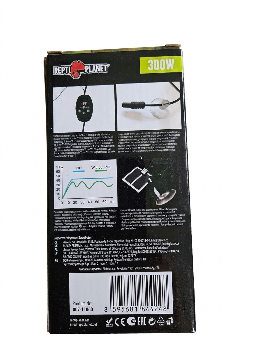 REPTI PLANET Termostat Mini PID 300W - precyzyjna regulacja temperatury