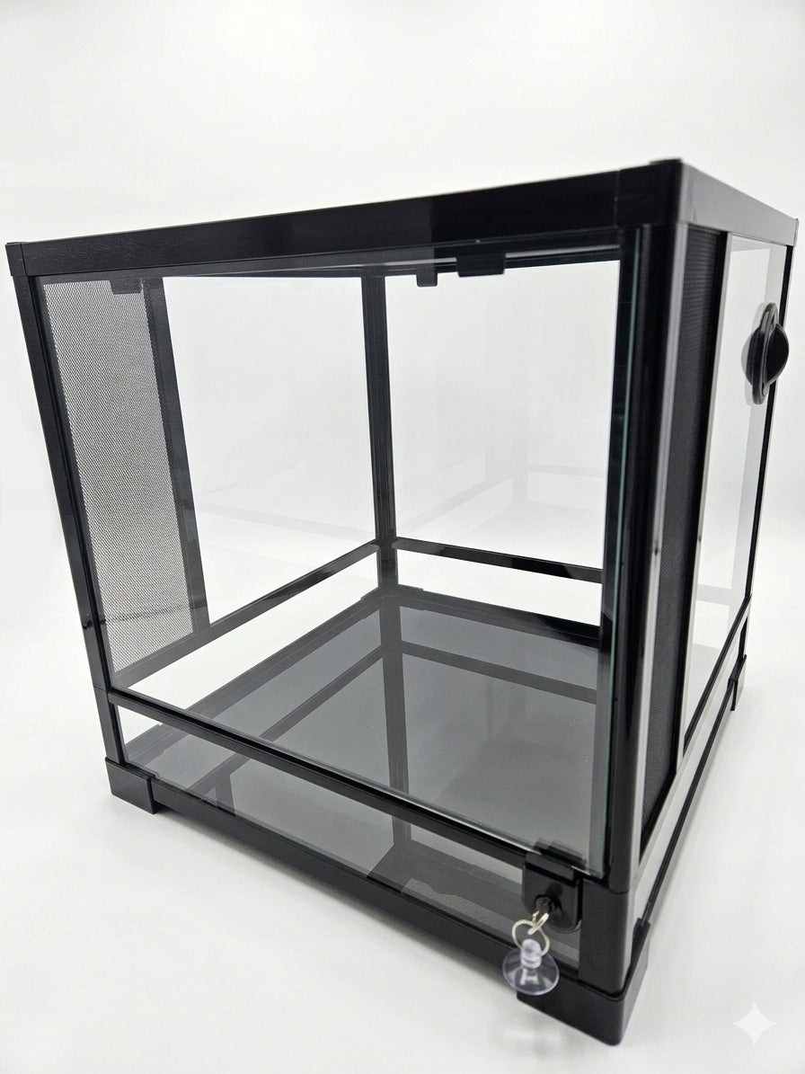 Szklane terrarium składane RK 45x45x45cm (HerpeTerrarium)