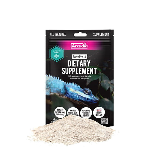 ARCADIA EarthPro-A Witaminy dla Gadów Bez D3 Minerały gady,płazy 100g