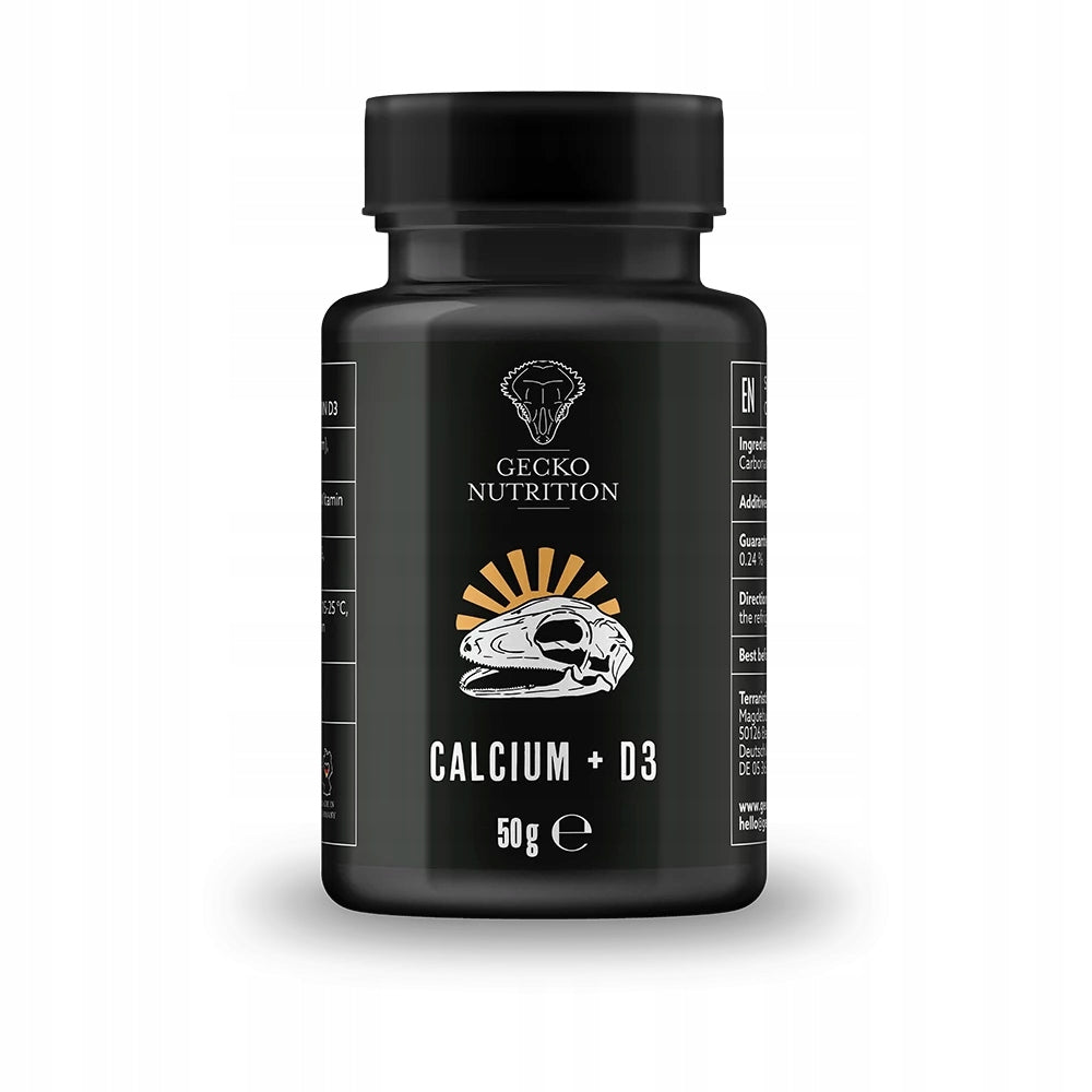 Gecko Nutrition Calcium + D3 50g