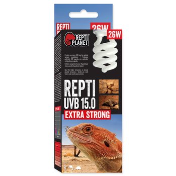 REPTI PLANET świetlówka kompaktowa UVB 15.0 26W do terrarium