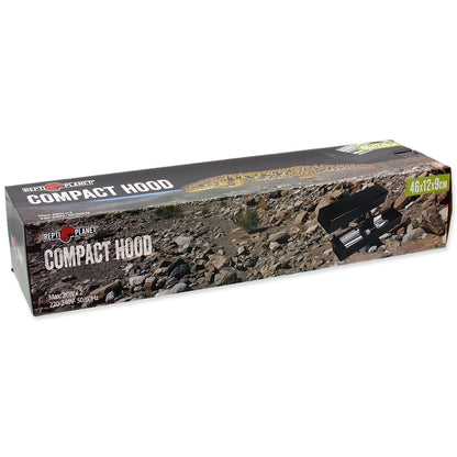 REPTI PLANET Compact Hood 46cm Belka Oprawa do Terrarium E27 na 2 Żarówki
