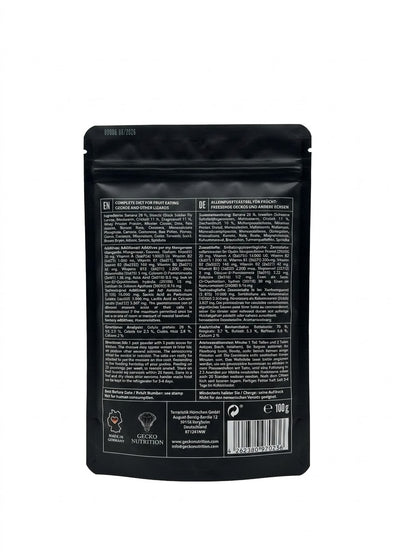 Gecko Nutrition Dragonfruit (smoczy owoc) 100g - pokarm (papka) dla gekona