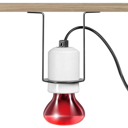 TERRARIO Muaritan Oprawka Ceramiczna E27 z Uchwytem do Terrarium 200W