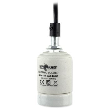 REPTI PLANET Oprawka ceramiczna do żarówek o mocy do 200W