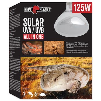 REPTI PLANET solar UVA+UVB ALL IN ONE żarówka słoneczna 125W do terrarium