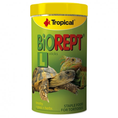TROPICAL Biorept L Pokarm dla Żółwi Lądowych Pałeczki 250ml 70g