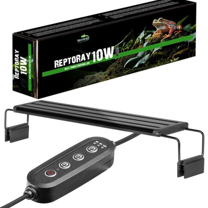 TERRARIO ReptoRay 10W Lampa LED do Terrarium 45cm Timer Programator