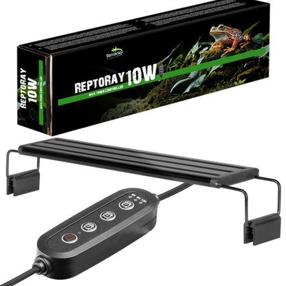 TERRARIO ReptoRay 10W Lampa LED do Terrarium 45cm Timer Programator