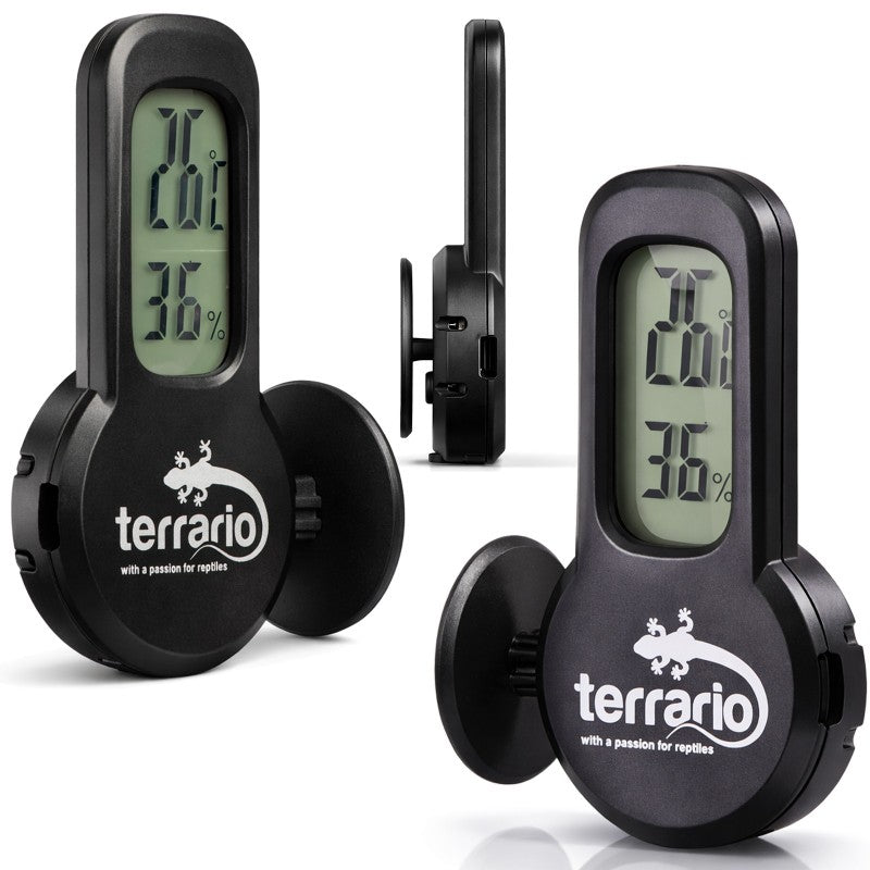 TERRARIO AeroSense Cyfrowy Termometr i Higrometr LCD do Terrarium