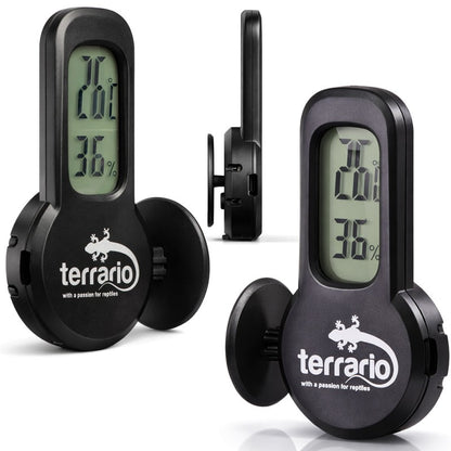 TERRARIO AeroSense Cyfrowy Termometr i Higrometr LCD do Terrarium