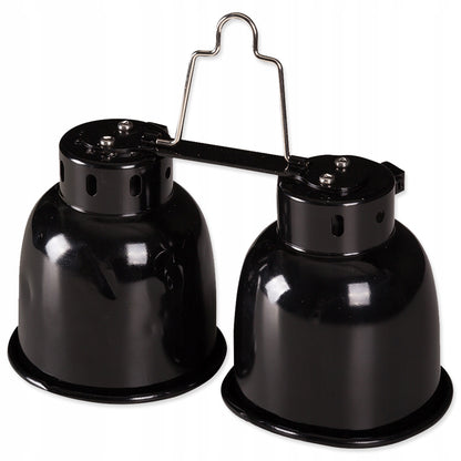 REPTI PLANET Mini Combo Dome podwójna lampa max 2x40W E27 do terrarium