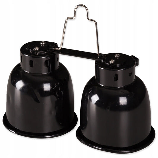 REPTI PLANET Mini Combo Dome podwójna lampa max 2x40W E27 do terrarium
