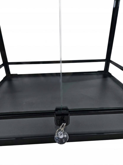 Szklane terrarium składane RK 60x45x45cm (HerpeTerrarium)