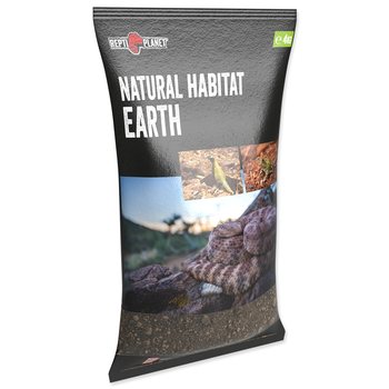 REPTI PLANET Substrate Earth Black 4kg - czarna ziemia z gliną, podłoże do terrarium