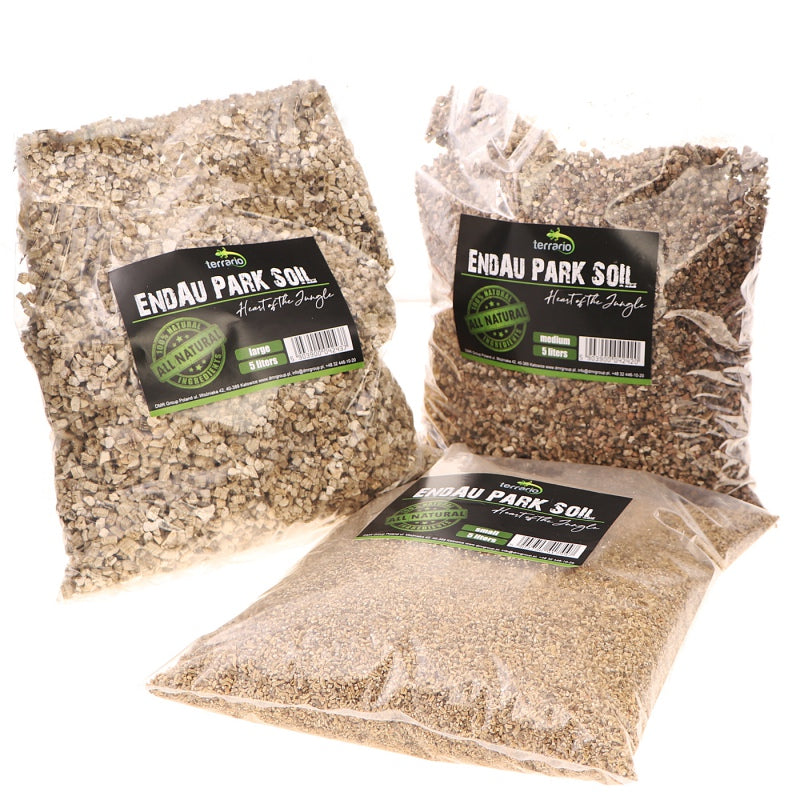 TERRARIO Endau Park Soil Small 5L Drobny Wermikulit Podłoże do terrarium