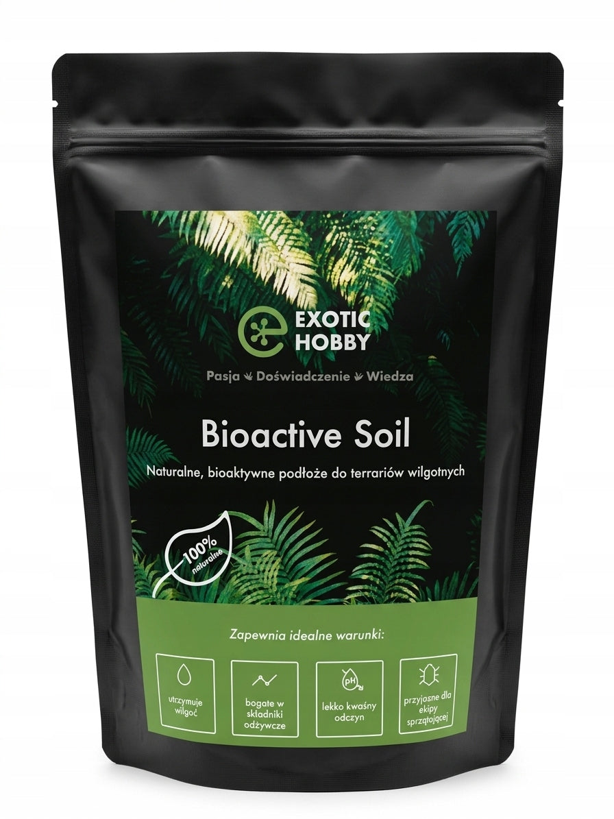 Exotic Hobby Bioactive Soil podłoże bioaktywne do terrarium 3L