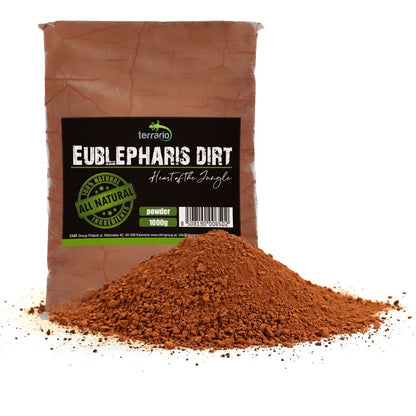TERRARIO Eublepharis Dirt 1kg Podłoże dla Gekona Lamparciego
