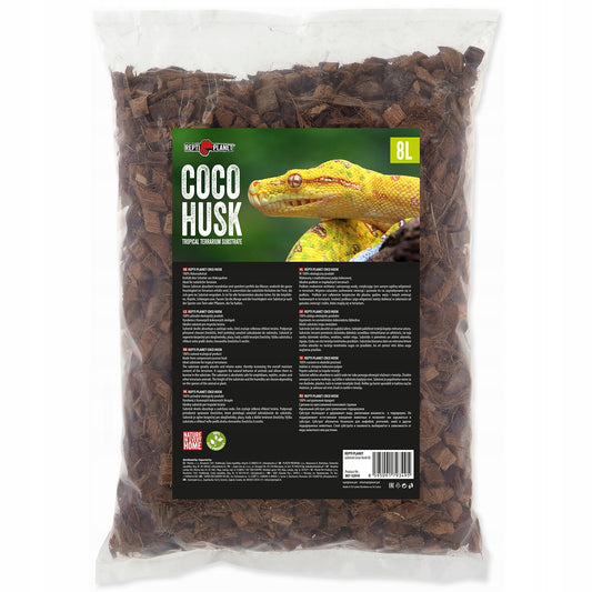 REPTI PLANET Podłoże kokosowe 8l do Terrarium (COCO HUSK)
