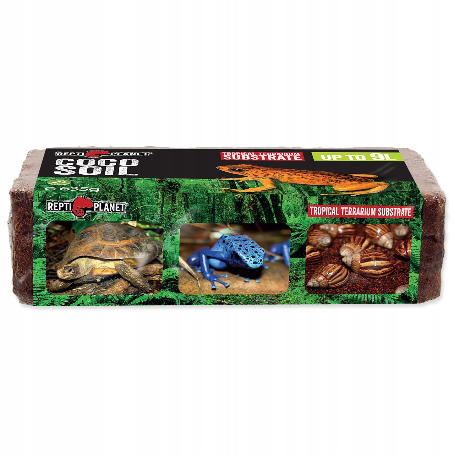 REPTI PLANET kostka kokosowa 635g podłoże, substrat do terrarium