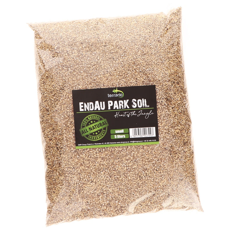 TERRARIO Endau Park Soil Small 5L Drobny Wermikulit Podłoże do terrarium