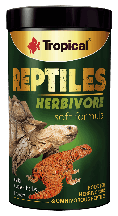 TROPICAL Reptiles Herbivore Soft Pokarm dla Gadów Roślinożernych 250ml 65g