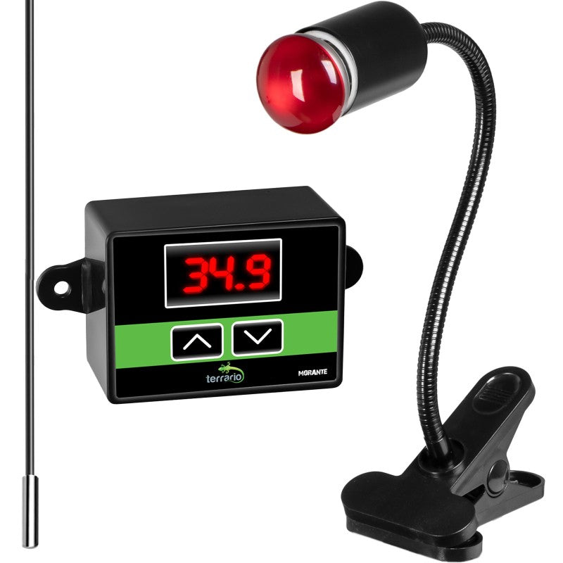 TERRARIO Long ReptiSun Temperature Control Lampa z Termostatem Sonda E27
