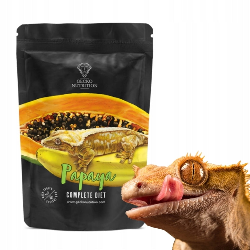 Gecko Nutrition Papaya (papaja) 50g - pokarm (papka) dla gekona