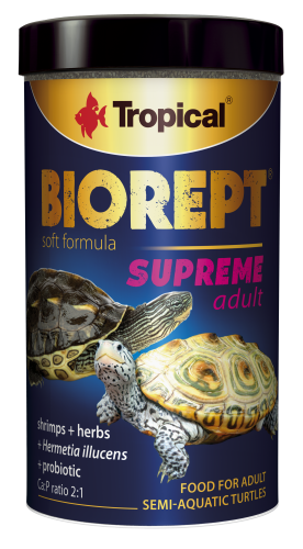 TROPICAL Biorept Supreme Adult Pokarm Żółwia Wodno-Lądowego 100ml 28g
