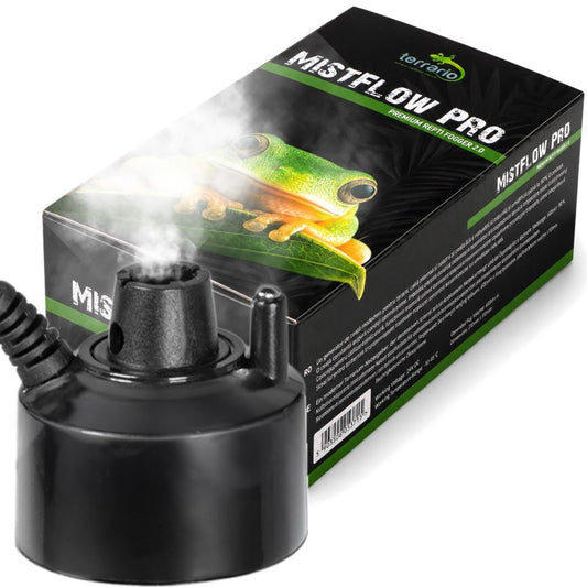 TERRARIO Mistflow Pro - Zamgławiacz Fogger do Terrarium Generator Mgły